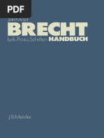 Jan Knopf (Auth.) - Brecht-Handbuch - Eine Ästhetik Der Widersprüche-J.B. Metzler (1984)