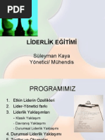 Liderlik Egitimi