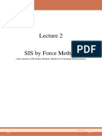 Lecture 2 - SIS by Force Method