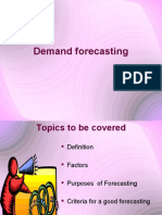 Demand Forecasting With All Methods