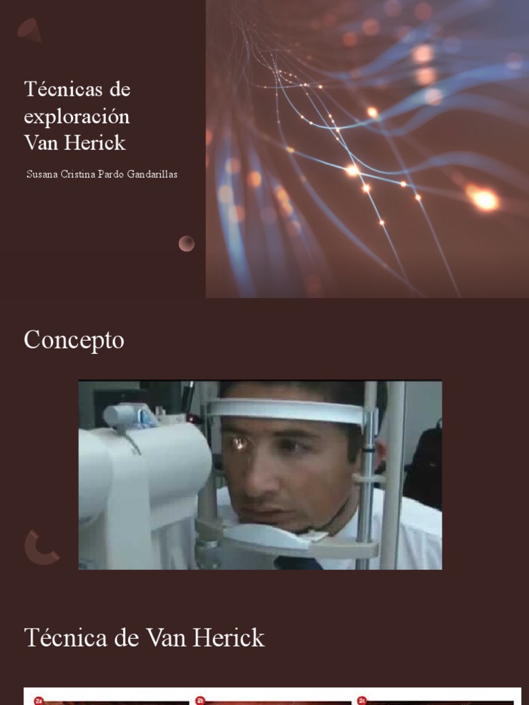 Técnica de Van Herick en Exploración | PDF