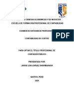 Jorge - Exam - Suf.Prof - Titulo - 2020 - CONTABILIDAD DE COSTOS