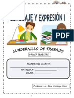 Lenguaje y Expresion I Nombre Del Alumno