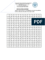 Sopa de Letras Contable