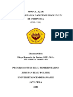 Modul Sistem Kepartaian Dan Pemilu Di Indonesia (Diego Romario de Fretes, S.ip., M.a.)