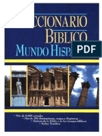 Diccionario Bíblico Mundo Hispano I