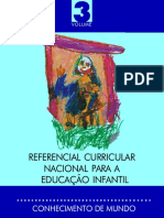 Referencial Curricular Educação Infantil