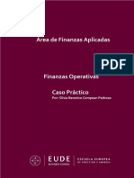 Finanzas Operativas - Caso Práctico. Silvia Berenice Compean Pedroza