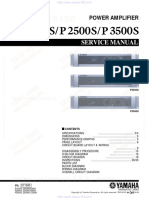 Service Manual: Power Amplifier