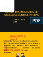 Guia de Implementacion de Modelo de Control Interno COSO I Y COSO II
