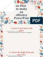 7 Tips On How To Make An Effective
