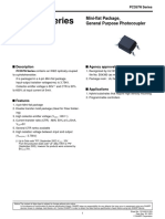 PC357N Series: Mini-Flat Package, General Purpose Photocoupler