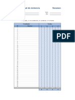 Lista Registro de Asistencia de Alumnos (en Excel)
