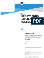 Megatrends Implications Assessment: A Workshop On Anticipatory Thinking and Foresight For Policy Makers
