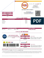 Detalle de Cuota: Conceptoscuota Cuota Valo R IVA 19%