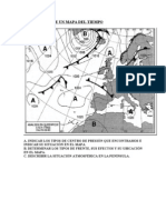 COMENTARIO DE UN MAPA DEL TIEMPO