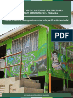 Documento de Apoyo Gestión de Riesgos de Desastre en La Planificación Territorial