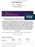 Atividade Avaliativa do Módulo IV_ TRABALHO DE CONCLUSÃO DE CURSO - TCC