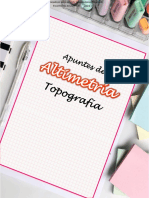 Apuntes de Altimetria Topografia 2 Downloable