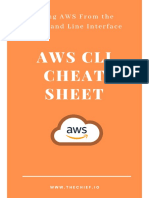 AWS CLI Cheat Sheet