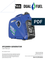 Xp2200Eh Generator: User Manual