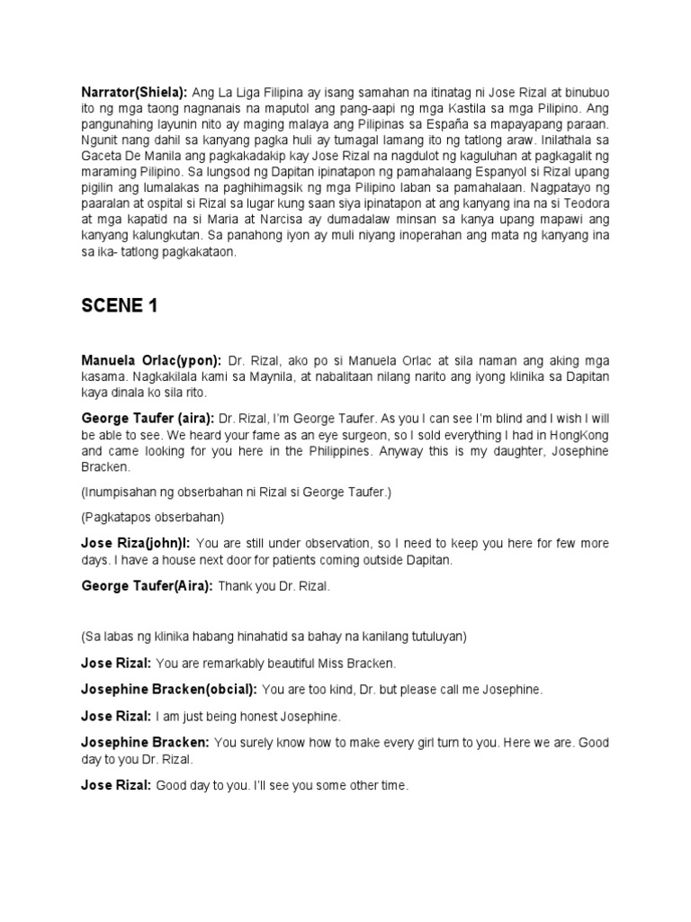 RIZALSCRIPT | PDF