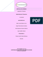 ARTICULO DE OPINION Como Estrategia.