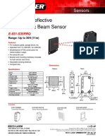 35ft Retro-Reflective Photoelectric Beam Sensor: E-931-S35RRQ