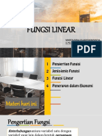 Fungsi Linear