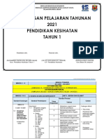 RPT Pendidikan Kesihatan Tahun 1 2021