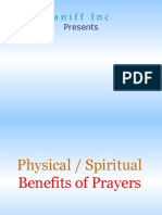 Benefits of Prayers