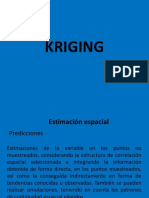 Kriging ordinario: detalle del método de predicción espacial