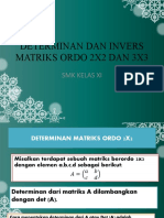 Detrminan Dan Invers 2x2 & 3x3