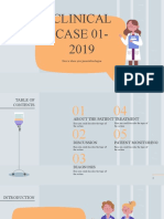 Clinical Case 01-2019 Orange Variant