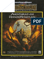 Forgotten Realms Add Undermountain Aventuras em Undermountain Biblioteca Elfica