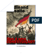 Ferdinad Lessalle - O Que é Constituição