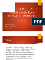 Tugas Perilaku Konsumen Kelompok 5 Analisa Perilaku Konsumen Dan Strategi Promosi