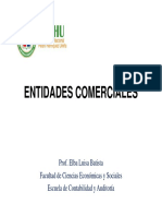 Entidades Comerciales y Usuarios Informacion Financiera