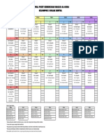 Jadwal Piket Masjid - Februari 2021