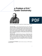 "The Problem of Evil " by Fyodor Dostoevsky