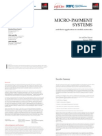 Micro-Payment Systems: and Their Application To Mobile Networks