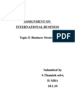  E-Business Strategy