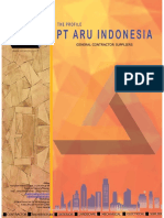 Company Profile Aru Indonesia Updated NIB