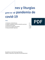 Covid Oraciones y Liturgias Para La Pandemia De