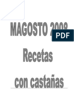 Libro de Recetas de Magosto