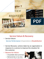 MKT-350, CH 7, Service Recovery