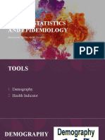 Health Statistics and Epidemiology Tools
