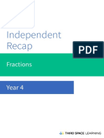 Independent Recap: Fractions