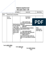 Weekly Home Learning Plan W1