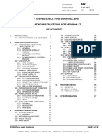 MX4000 - Panel Operations Manual